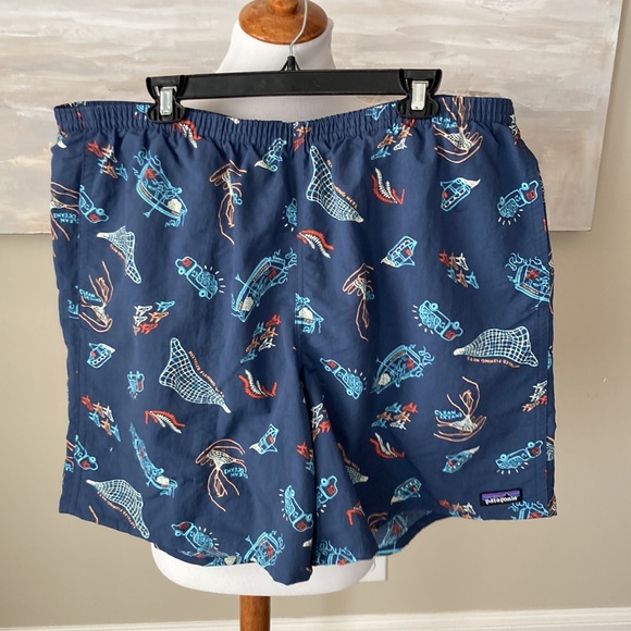 NWT Patagonia “Baggies Longs” environmentally, conscious  swim trunks - Picture 10 of 12